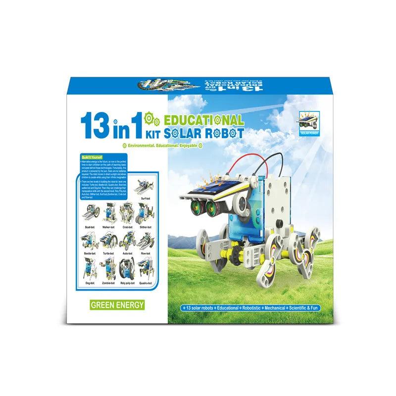 13-in-1 Educational Solar Power Robot Toy