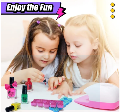 Kids Nail Polish Set All-in-One Kit