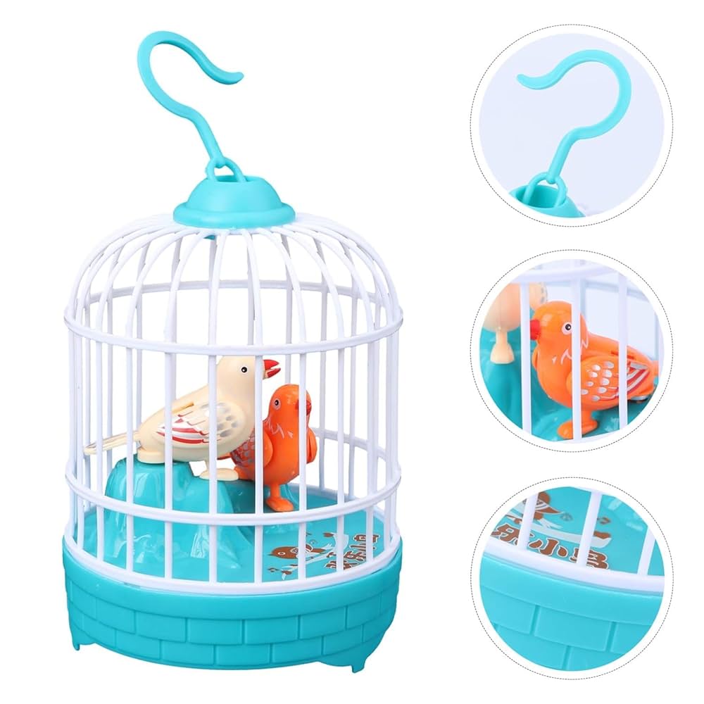 Talking Parrot Cage Toy