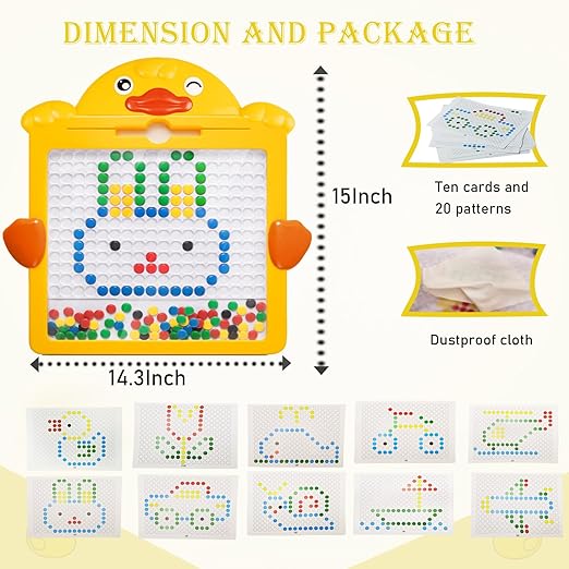Magnetic Duck Drawing Board for Kids