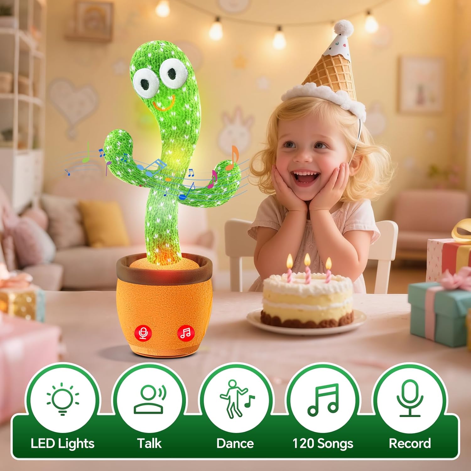 Kids Dancing Cactus