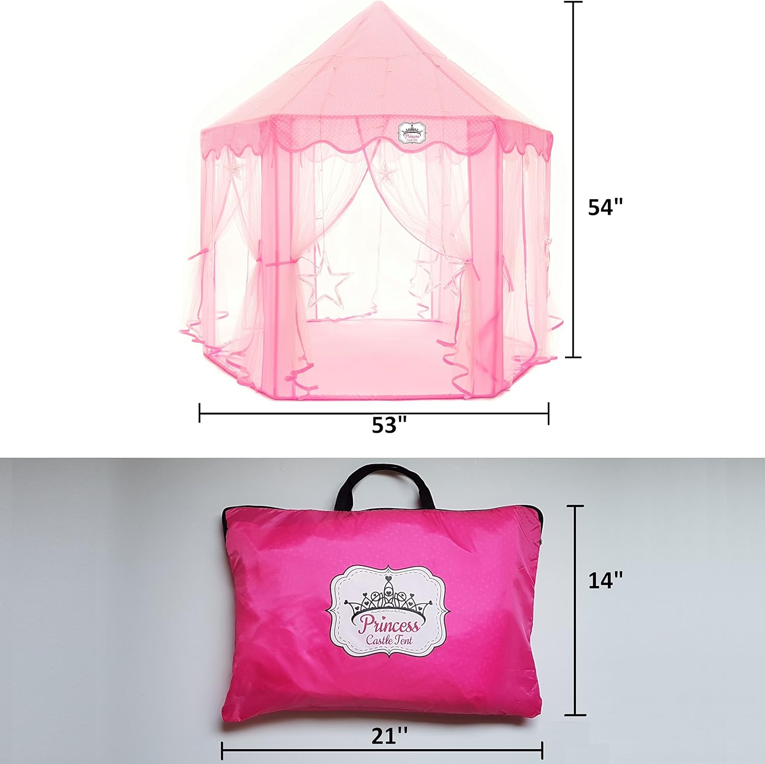 Kids Princess Castle Play Tent