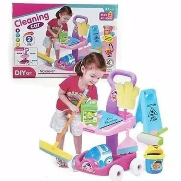 Kids Car Cleaning Toy Set