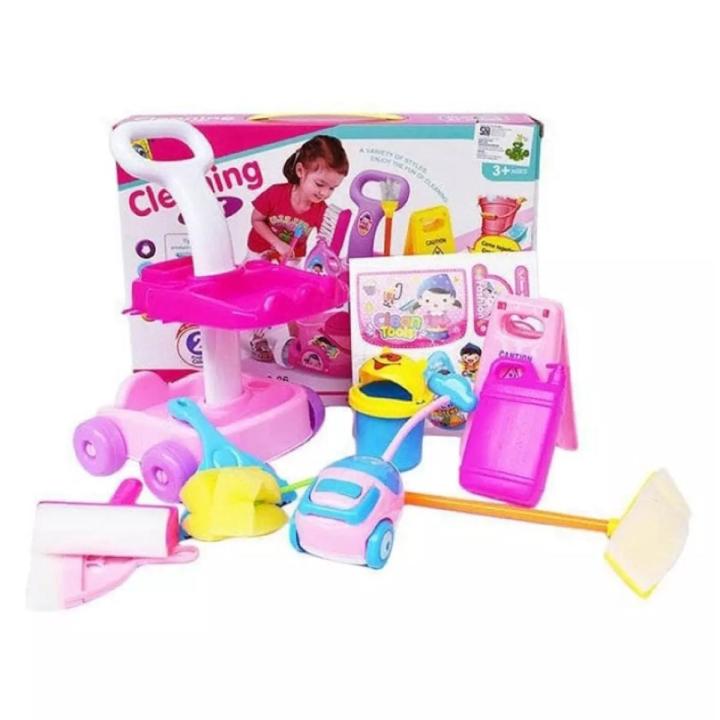 Kids Car Cleaning Toy Set
