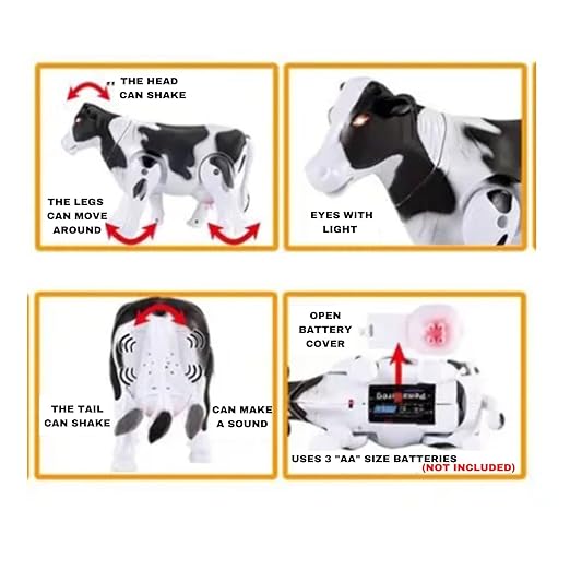 Walking Musical Cow Toy