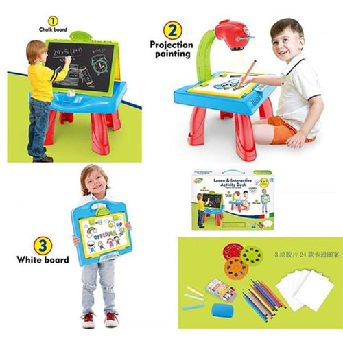 3-in-1 Kids Learning Desk