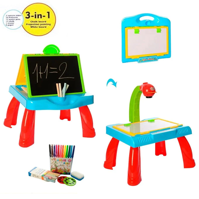 3-in-1 Kids Learning Desk