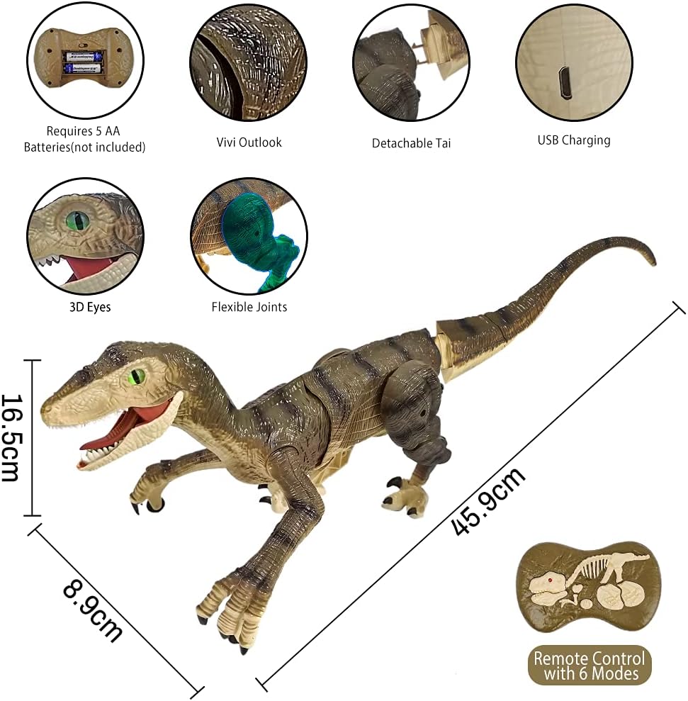 Interactive RC Dinosaur Toy