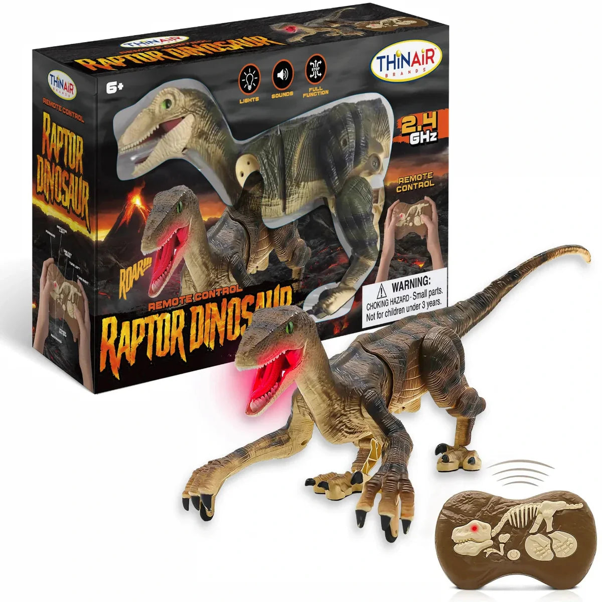 Interactive RC Dinosaur Toy