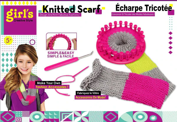Girls Knitting Set Toy