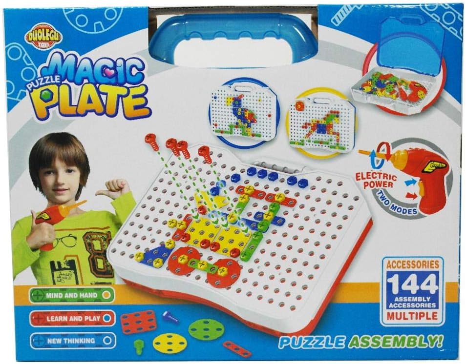 Magic Puzzle Plate
