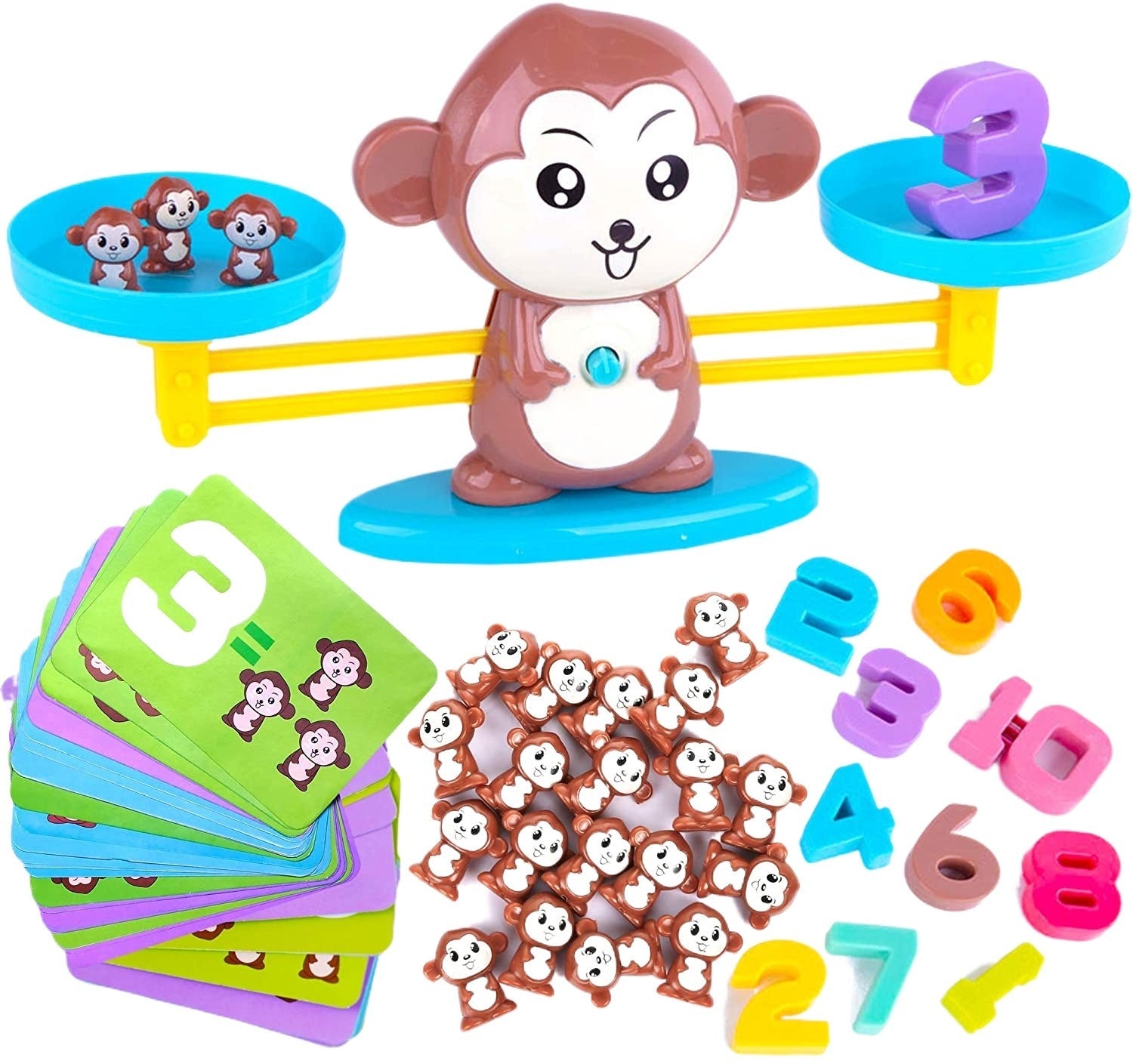 Monkey Balance Math Game