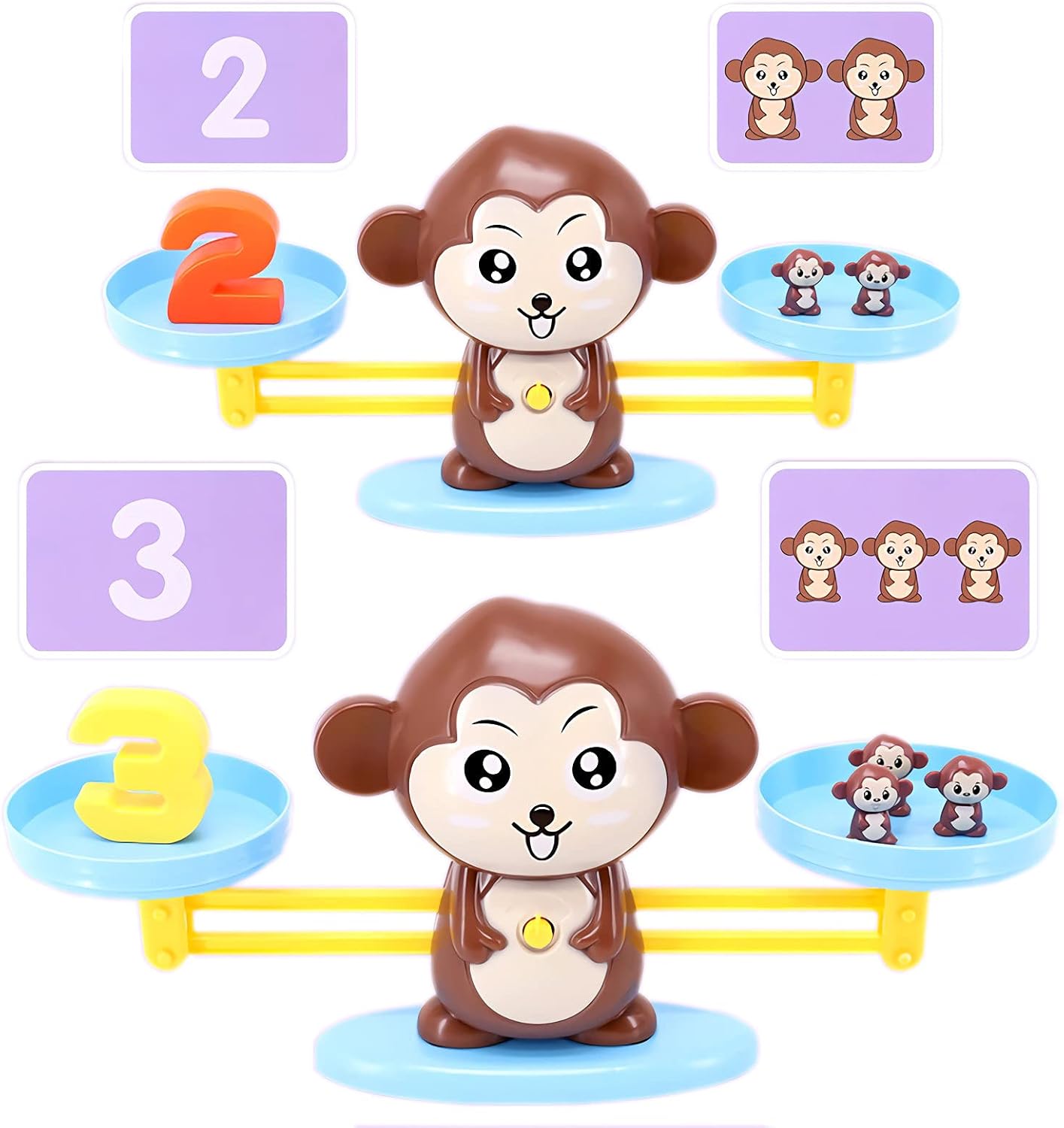 Monkey Balance Math Game