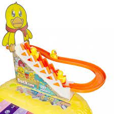 2-in-1 Multifunctional Piano and Duck Slide Toy