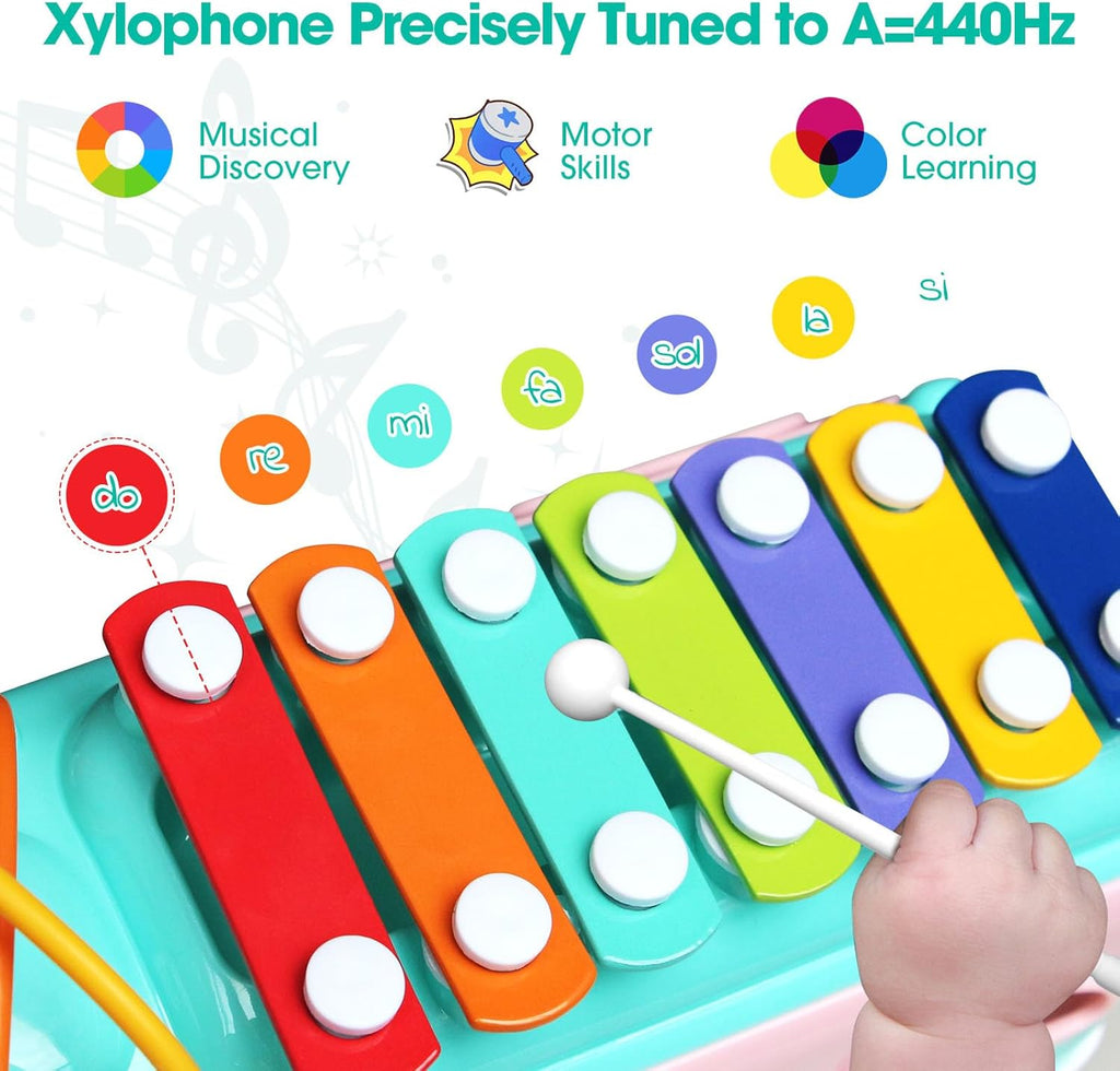 Kids Music Xylophone Bus Toy