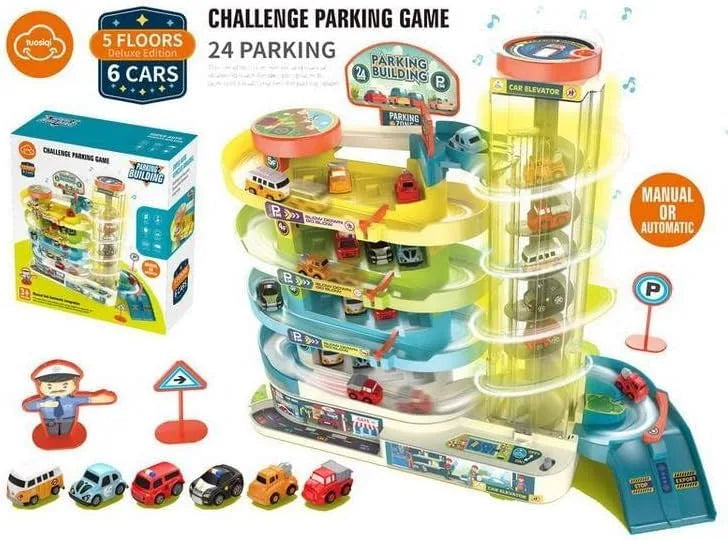 Kids Car Parking Building Toy