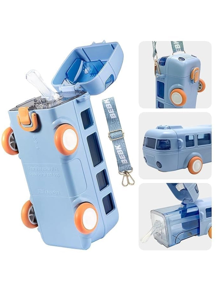 Bus Water Bottle for Kids