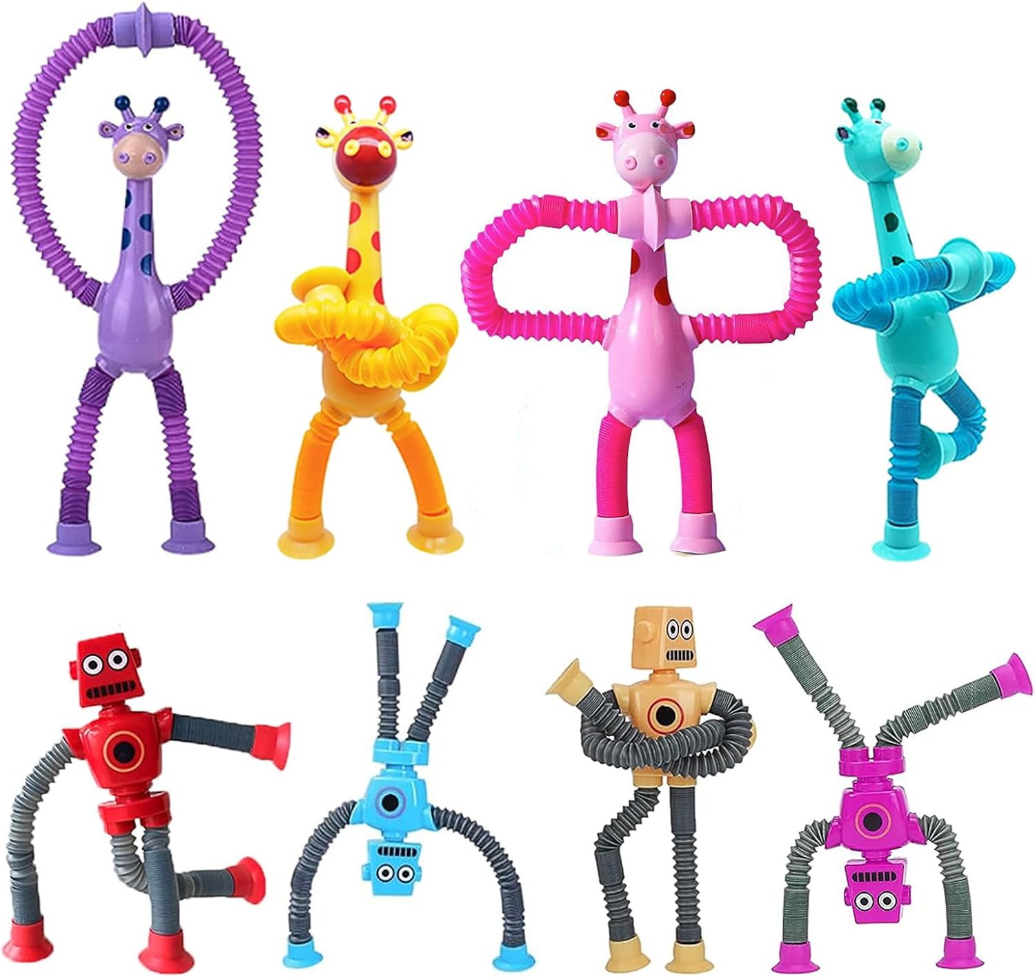 Giraffe Suction Robot Toy