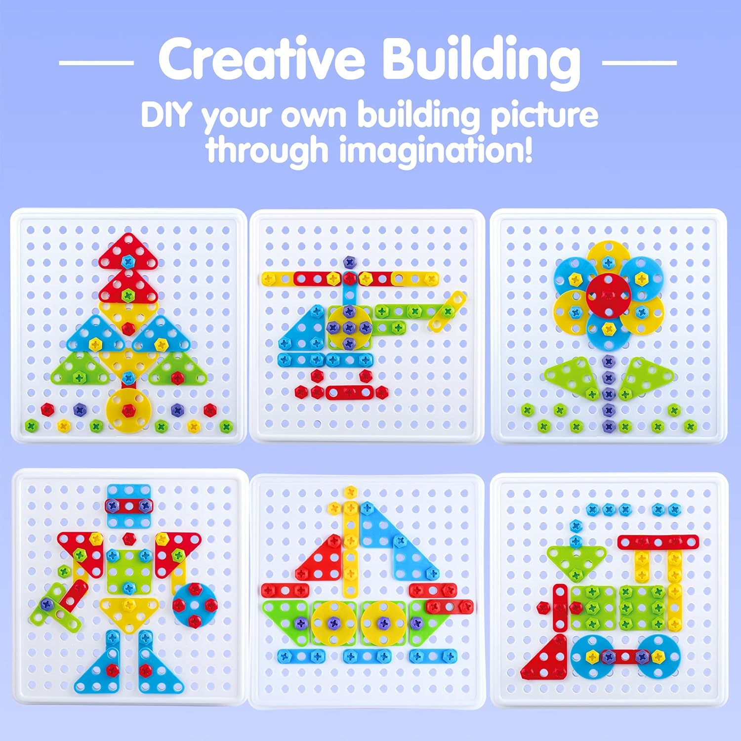 Educational Screwdriver Tool Mosaic Building Toy