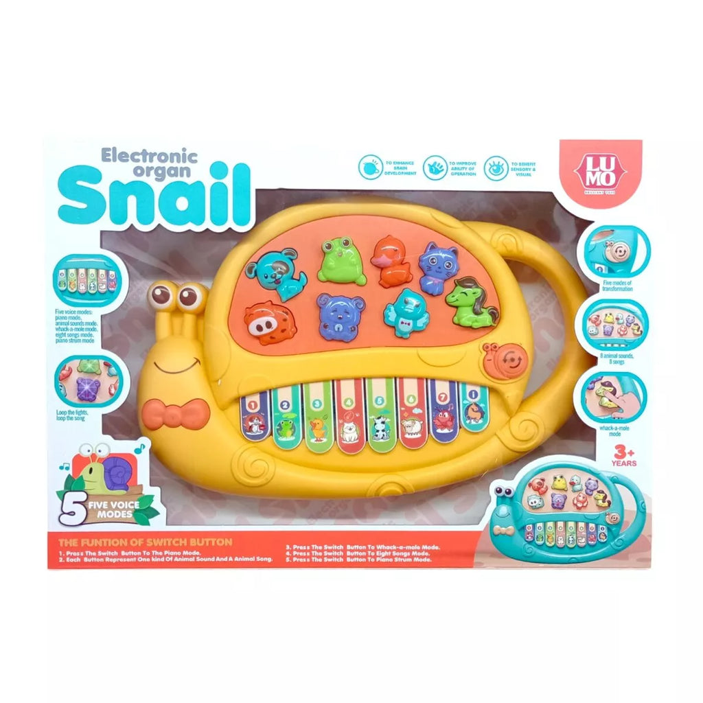 Musical Snail Toy for Kids