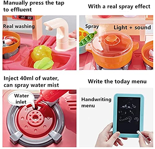 Kids Kitchen Play Set 42 Pcs