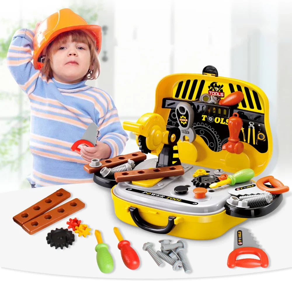 23-Piece Kids Carpenter Tool Set